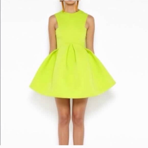 ASOS Dresses & Skirts - NWT! ASOS lime yellow scuba dress